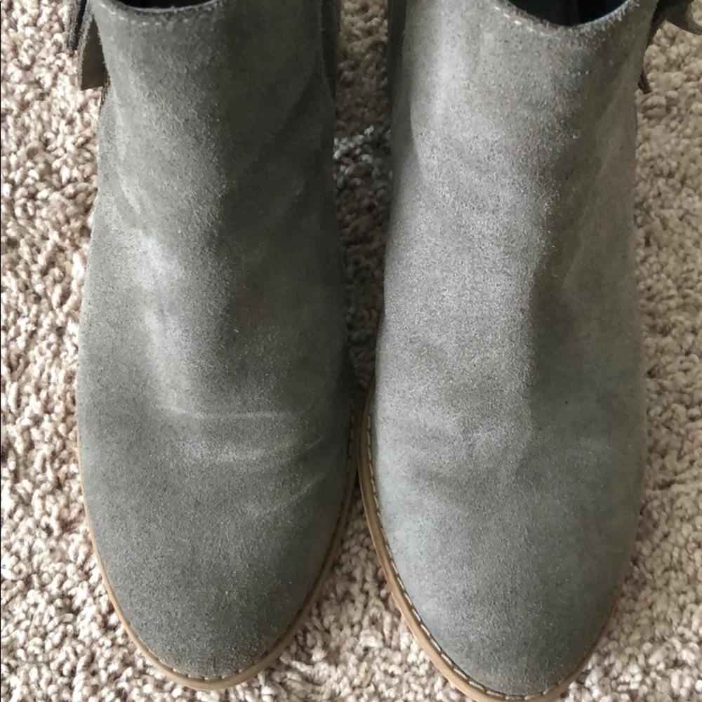 BP. Just Block Heel Suede Booties - Picture 6 of 10